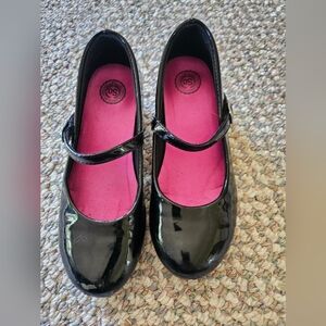 Black Patent Leather Gorls DRESS Shoes Sz 13